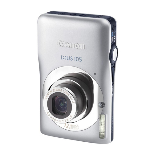 Canon Ixus 105, Silver Цифровая фотокамера Canon Модель: 105 инфо 563k.