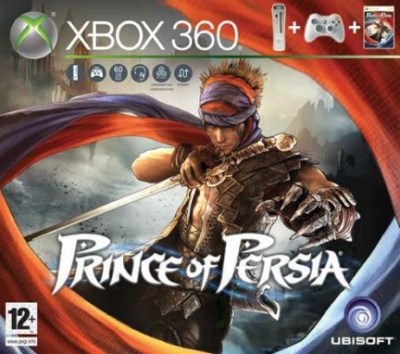 Игровая приставка Microsoft Xbox 360 Pro (60Gb) + игра: Prince of Persia (русская версия) - Microsoft Corporation; Китай 2009 г инфо 6492n.